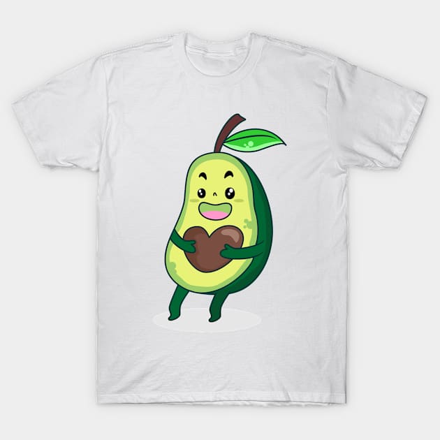 Avocado T-shirt T-Shirt by Creative Design